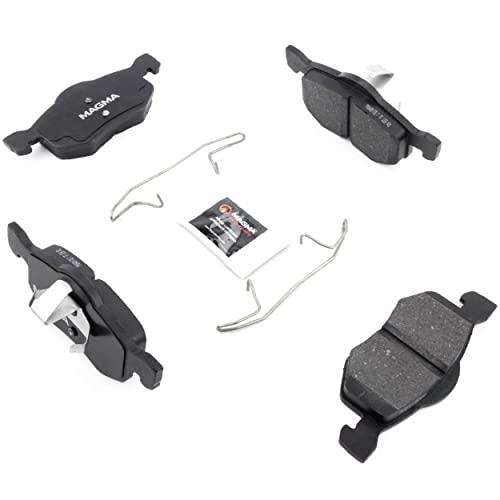 MAGMA Premium PMD843M Semi-Metallic Brake Pads, Front