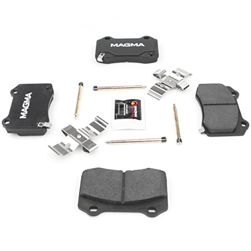 MAGMA Premium PMD1053C Ceramic Brake Pads, Rear