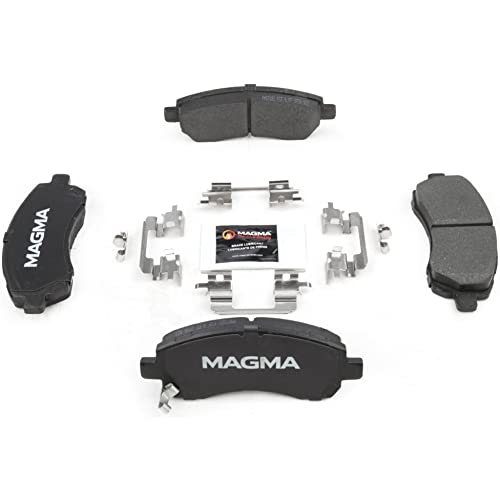MAGMA Premium PMD722C Ceramic Brake Pads, Front