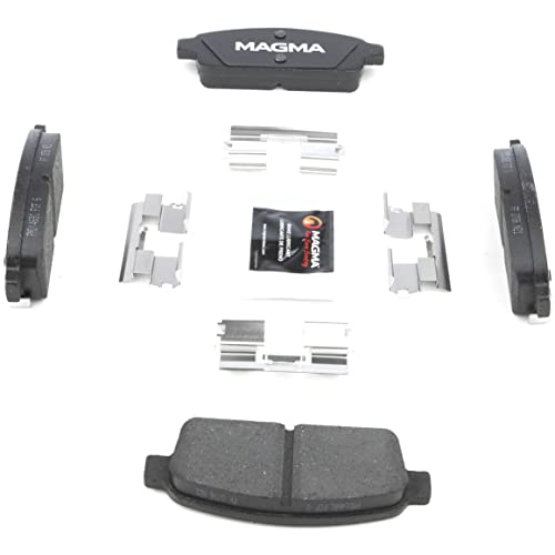 MAGMA Premium PMD1468C Ceramic Brake Pads, Rear