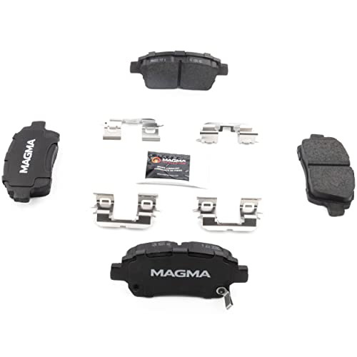 MAGMA Premium PMD822C Ceramic Brake Pads, Front