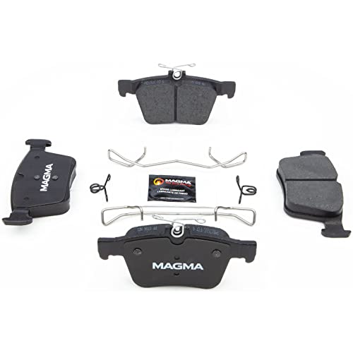 MAGMA Premium PMD1761C Ceramic Brake Pads, Rear