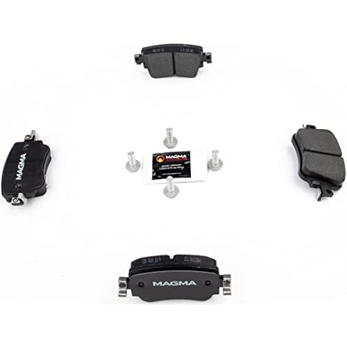 MAGMA Premium PMD1779C Ceramic Brake Pads, Rear