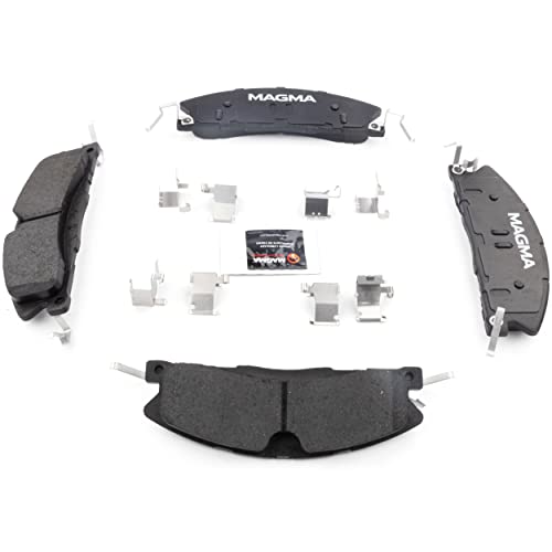 MAGMA Premium PMD1611AC Ceramic Brake Pads, Front