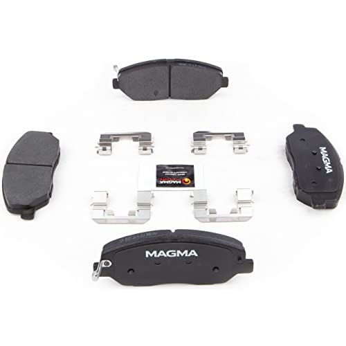 MAGMA Premium PMD1384C Ceramic Brake Pads, Front