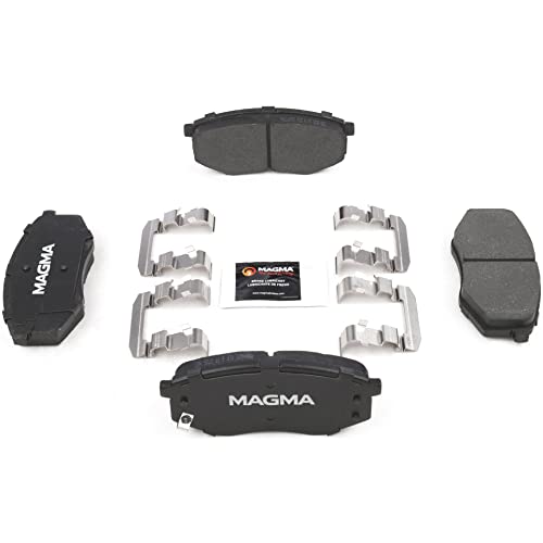 MAGMA Premium PMD1447C Ceramic Brake Pads, Front