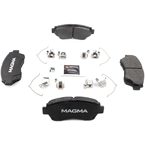 MAGMA Premium PMD476M Semi-Metallic Brake Pads, Front