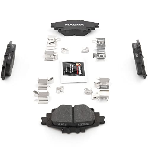 MAGMA Premium PMD2183C Ceramic Brake Pads, Rear