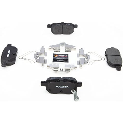 MAGMA Premium PMD1423C Ceramic Brake Pads, Rear