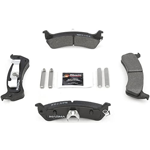 MAGMA Premium PMD625M Semi-Metallic Brake Pads, Rear