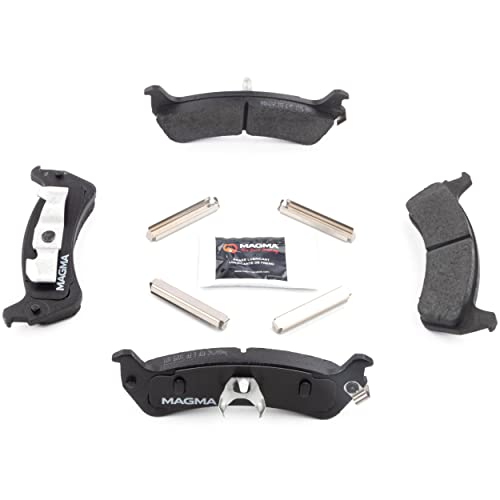 MAGMA Premium PMD667AC Ceramic Brake Pads, Rear