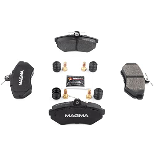 MAGMA Premium PMD780M Semi-Metallic Brake Pads, Front