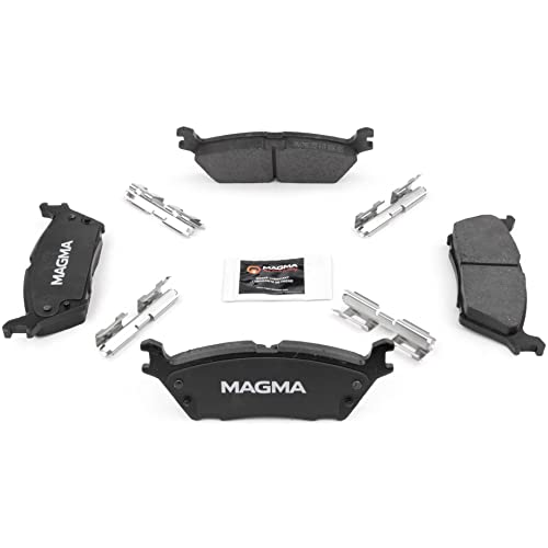 MAGMA Premium PMD1790C Ceramic Brake Pads, Rear