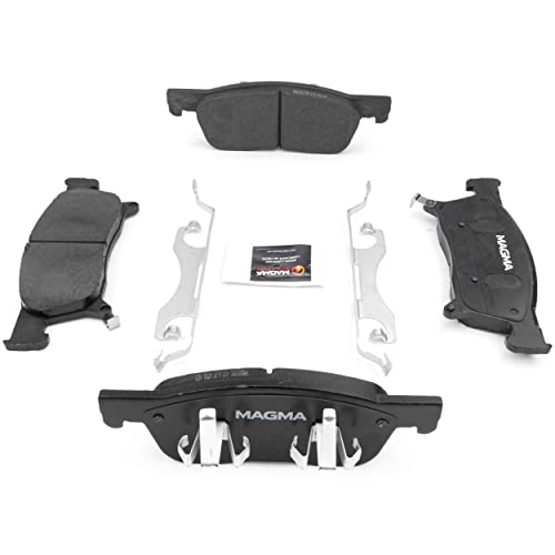 MAGMA Premium PMD2170C Ceramic Brake Pads, Front