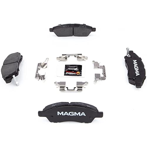 MAGMA Premium PMD1592C Ceramic Brake Pads, Front
