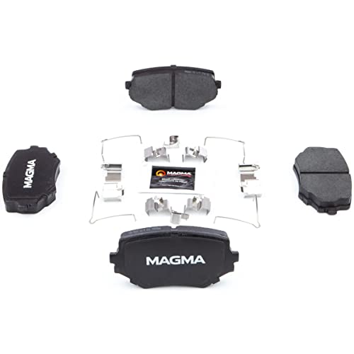 MAGMA Premium PMD680C Ceramic Brake Pads, Front