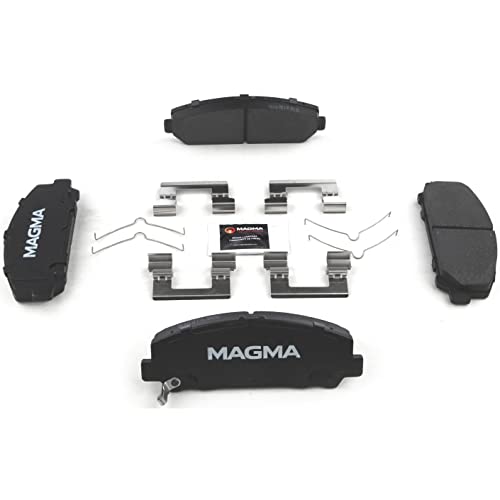 MAGMA Premium PMD1509C Ceramic Brake Pads, Front