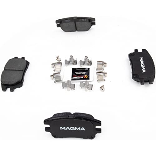 MAGMA Premium PMD930C Ceramic Brake Pads, Front