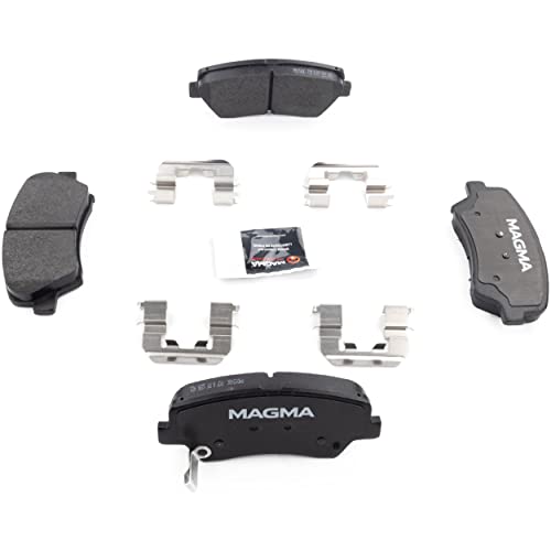 MAGMA Premium PMD1543C Ceramic Brake Pads, Front