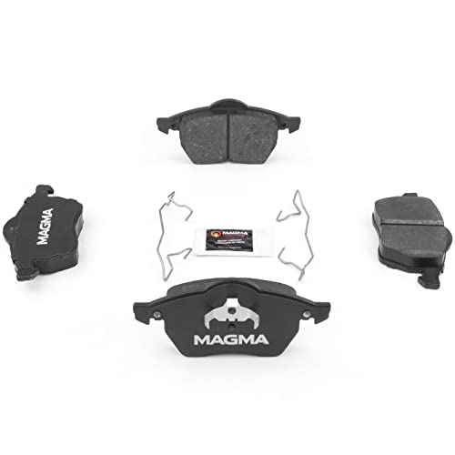 MAGMA Premium PMD687M Semi-Metallic Brake Pads, Front