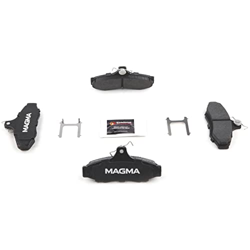 MAGMA Premium PMD724C Ceramic Brake Pads, Rear