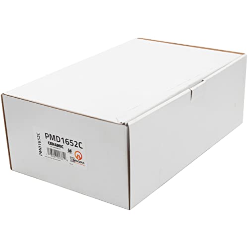 MAGMA Premium PMD1652C Ceramic Brake Pads, Front