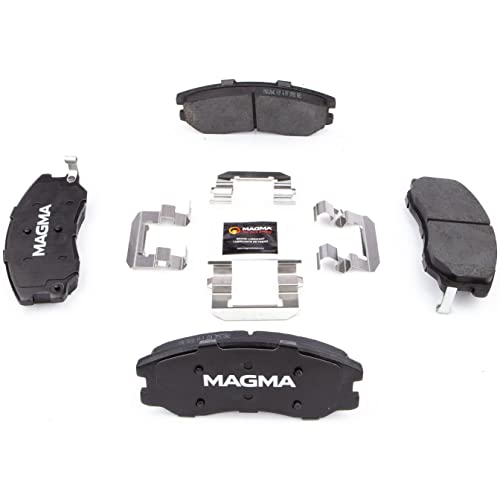 MAGMA Premium PMD1264C Ceramic Brake Pads, Front
