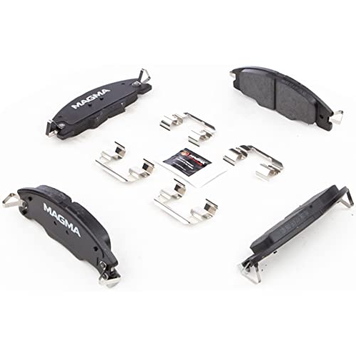 MAGMA Premium PMD1339C Ceramic Brake Pads, Front