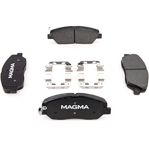 MAGMA Premium PMD1202C Ceramic Brake Pads, Front