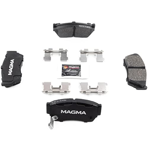 MAGMA Premium PMD510M Semi-Metallic Brake Pads, Front