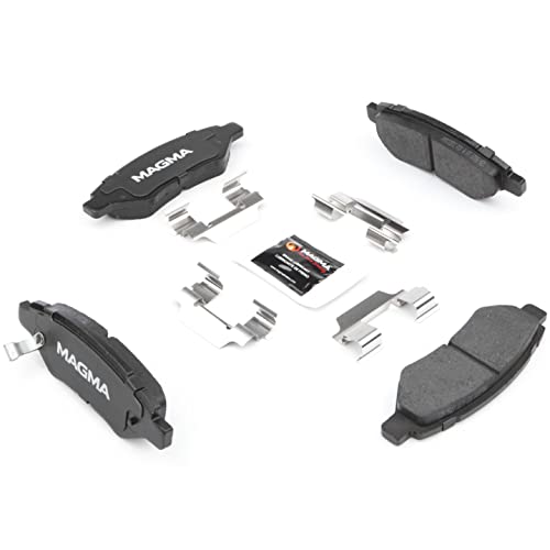 MAGMA Premium PMD1337C Ceramic Brake Pads, Rear
