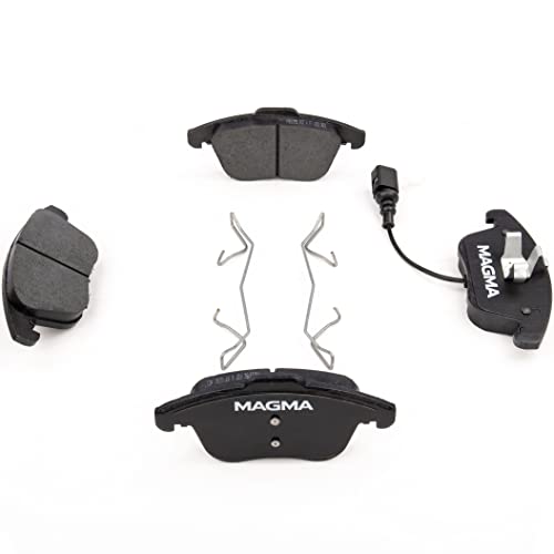 MAGMA Premium PMD1375C Ceramic Brake Pads, Front