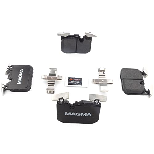 MAGMA Premium PMD1609C Ceramic Brake Pads, Front