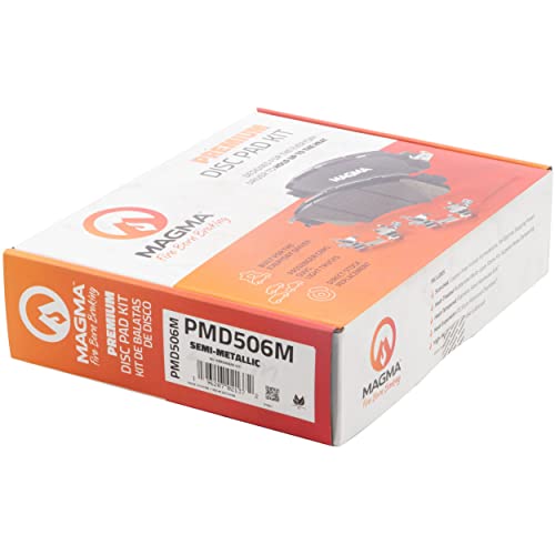 MAGMA Premium Semi-Metallic Brake Pads PMD506M