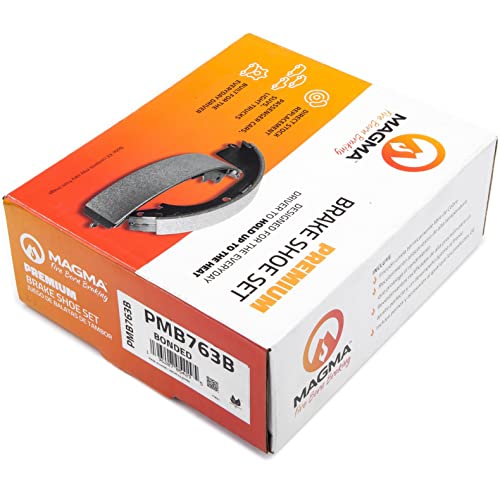 MAGMA Premium PMB763B Bonded Shoes, Rear