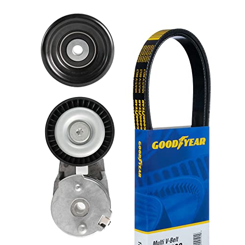 Goodyear Replacement Belts and Hoses 3093 Serpentine Belt Drive Component Kit, Gray