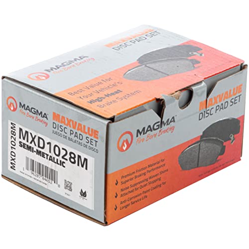 MAGMA MaxValue Semi-Metallic Brake Pads MXD1028M
