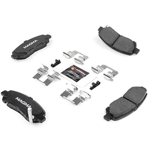 MAGMA Premium PMD1325C Ceramic Brake Pads, Rear