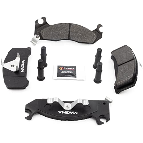 MAGMA Premium PMD310M Semi-Metallic Brake Pads, Front