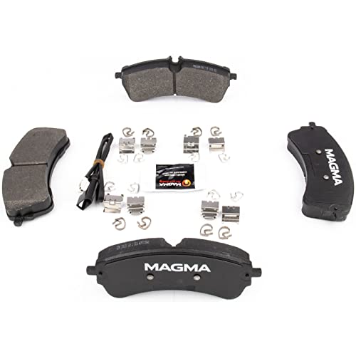 MAGMA Premium PMD2280M Semi-Metallic Brake Pads, Rear