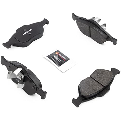 MAGMA Premium PMD1175M Semi-Metallic Brake Pads, Front