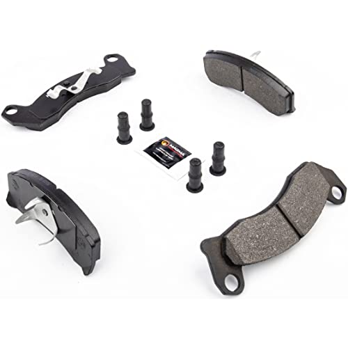 MAGMA Premium PMD431M Semi-Metallic Brake Pads, Front