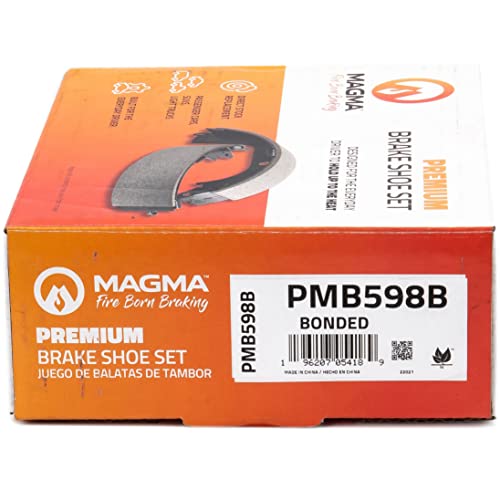 MAGMA Premium PMB598B Bonded Shoes, Rear