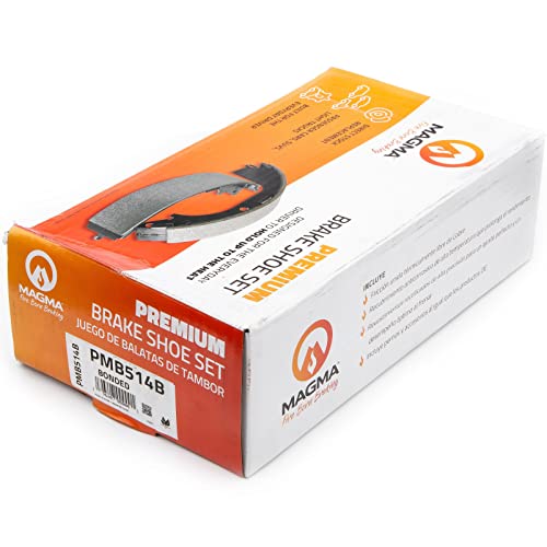 MAGMA Premium PMB514B Bonded Shoes, Rear