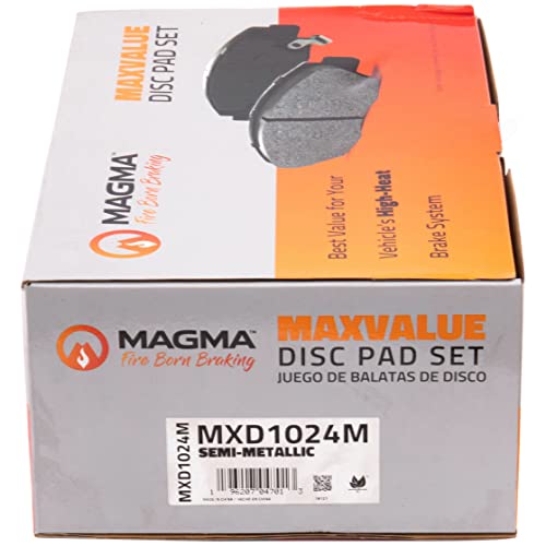 MAGMA MaxValue Semi-Metallic Brake Pads MXD1024M