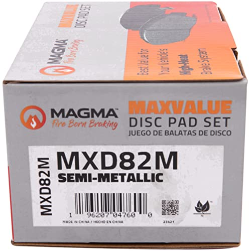 MAGMA MaxValue Semi-Metallic Brake Pads MXD82M