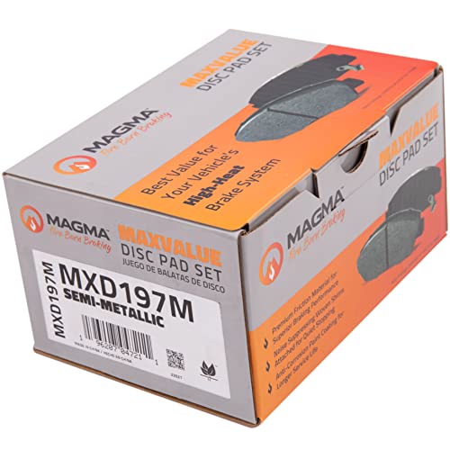 MAGMA MaxValue Semi-Metallic Brake Pads MXD197M