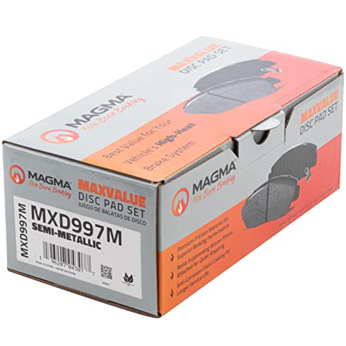 MAGMA MaxValue Semi-Metallic Brake Pads MXD997M