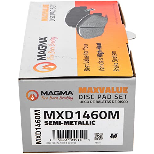 MAGMA MaxValue Semi-Metallic Brake Pads MXD1460M