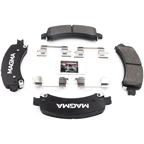 MAGMA Premium PMD974AM Semi-Metallic Brake Pads, Rear